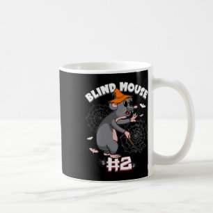 Funny Blind Mouse #2 Halloween Ghost Group Family  Coffee Mug