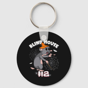 Funny Blind Mouse #2 Halloween Ghost Group Family  Key Ring