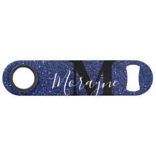 Funny Bling Drinking Navy Blue Glitter Sparkles 