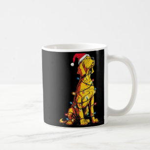 Funny Bloodhound Christmas Graphics Dog Lights Lov Coffee Mug