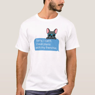 Funny Blue French Bulldog T-Shirt