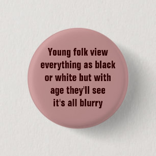 Funny blurry vision Button