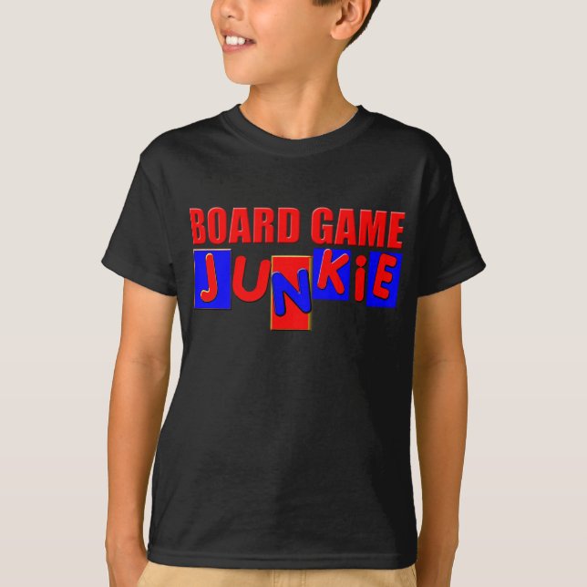 Funny Board Gamer T-Shirt (Front)