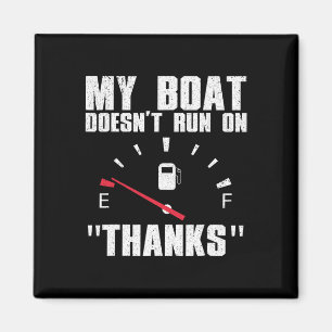 Funny Boat Art For Men Women Boating Watercraft Bo Magnet