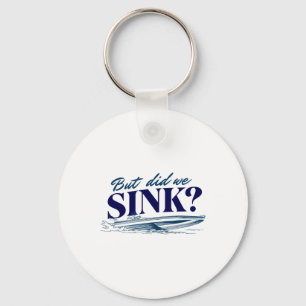Funny Boat Captain Key Ring