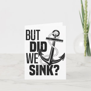 Funny Boating Card