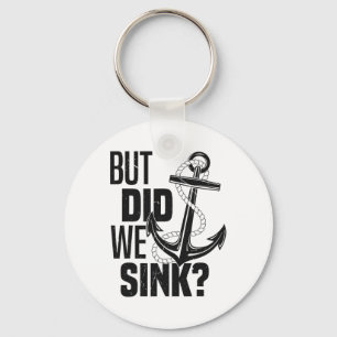 Funny Boating  Key Ring