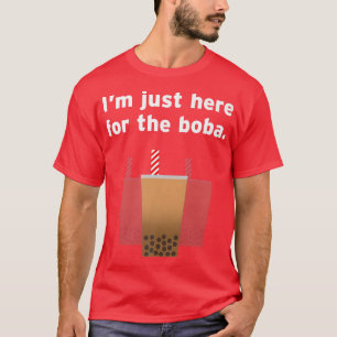 Funny Boba Bubble Tea Tapioca Pearl Foodie Dessert T-Shirt