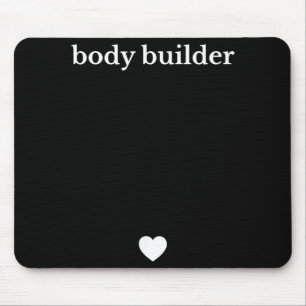 Funny Body Builder Pregnancy Announcement Mouse Pad