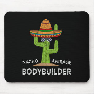 Funny Bodybuilder Bodybuilding  Mouse Pad
