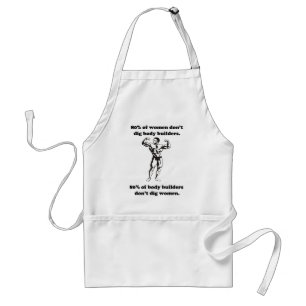 Funny Bodybuilder Shirt Standard Apron