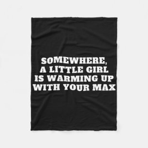 Funny Bodybuilding Saying Weightlifting Quote  Fleece Blanket