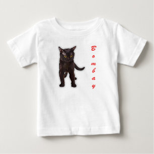 Funny Bombay Cat Japan Gift For Dad Mum Brother Baby T-Shirt