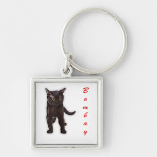Funny Bombay Cat Japan Gift For Dad Mum Brother Key Ring