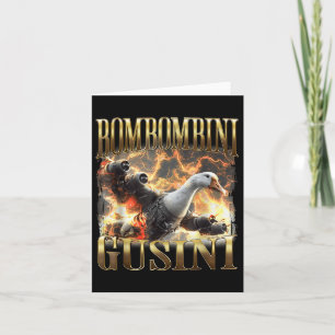 Funny Bombombini Guzzini - Italian Brainrot Meme  Card