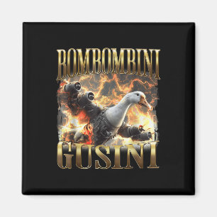 Funny Bombombini Guzzini - Italian Brainrot Meme Magnet