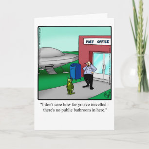 Funny Bon Voyage Road Trip Greeting Card