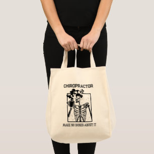 Funny Bones Customizable Medical Job Chiropractor Tote Bag