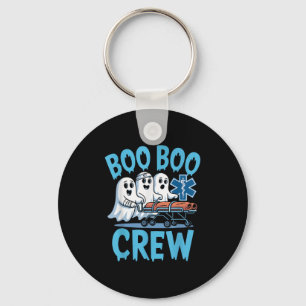 Funny Boo Boo Crew Emt Nurse Halloween Costumes Me Key Ring
