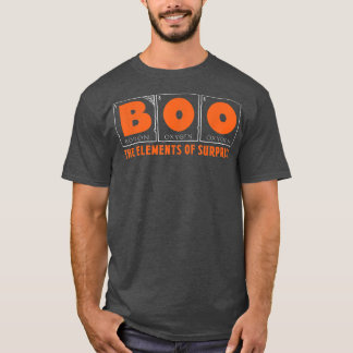 Funny Boo Elements of Surprise Science Teacher T-Shirt