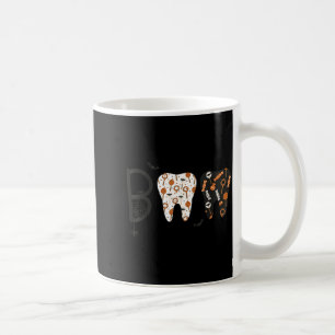 Funny Boo Halloween Candy Dentist Teeth Men Women Coffee Mug