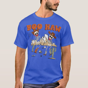 Funny Boo Haw Halloween Shirt Retro Western Dancin