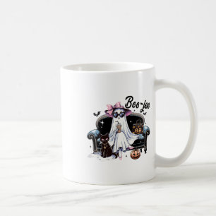 Funny Boo Jee Ghost Halloween Boo Jee Ghost Spooky Coffee Mug
