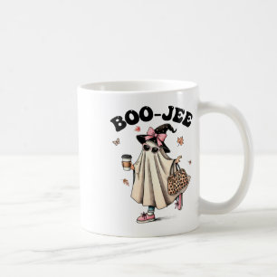 Funny Boo Jee Ghost Halloween Boo Jee Ghost Spooky Coffee Mug