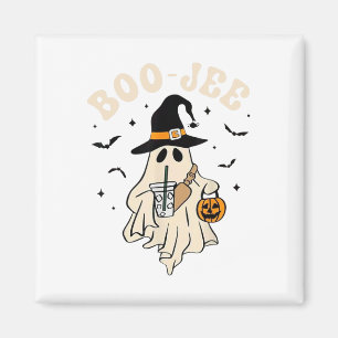Funny Boo-jee Ghost Halloween Boo Jee Ghost Spooky Magnet