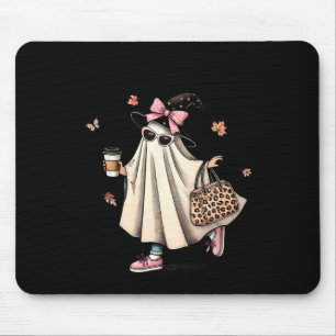 Funny Boo Jee Ghost Halloween Boo Jee Ghost Spooky Mouse Pad