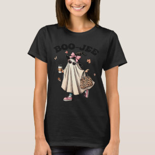 Funny Boo Jee Ghost Halloween Boo Jee Ghost Spooky T-Shirt