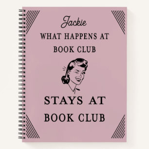 Funny Book Club Quote Personalised 