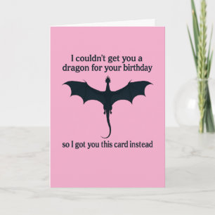 Funny Book Dragon Greeting Card: Humourous Book Lo Card
