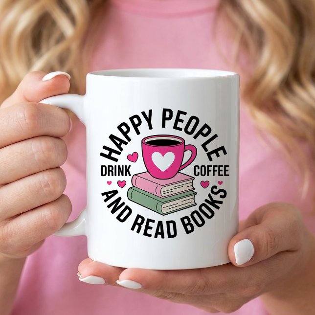 Funny Book Lover Coffee Addict Reading Nerd Mug (Creator Uploaded)