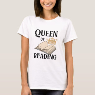 Funny Book Lover Design for Women and girls T-Shirt