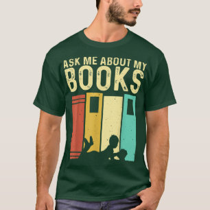 Funny Book Lover Design Men Women Reading Readers T-Shirt