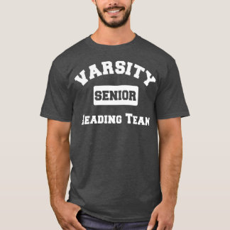Funny Book Lover Design Varsity Reading Team T-Shirt
