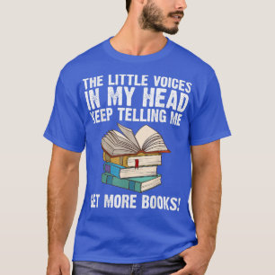 Funny Book Lover Designs For Men Women Librarian R T-Shirt