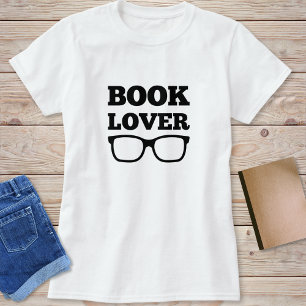 Funny Book Lover Reading Glasses T-Shirt