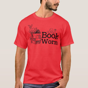 Funny Book Lover Reading Nerd Classic Bookworm T-Shirt