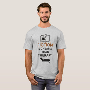 Funny Book Lover T-Shirt - Literary Humour & Readi