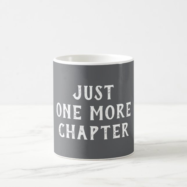 Funny Book Lover's Saying Quote Coffee Mug (Center)