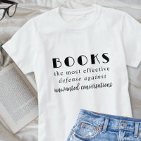 Funny Book Nerd Introvert Bookish Bookworm Saying