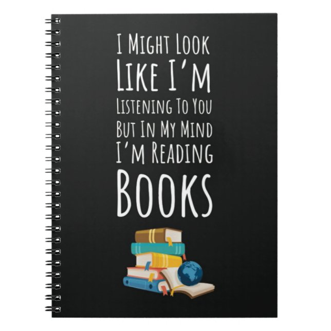 Funny Book Reading Gifts Quote Reader Humor Joke (Front)