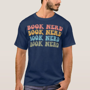Funny Books Reader Book Nerd Vintage Graphic T-Shirt