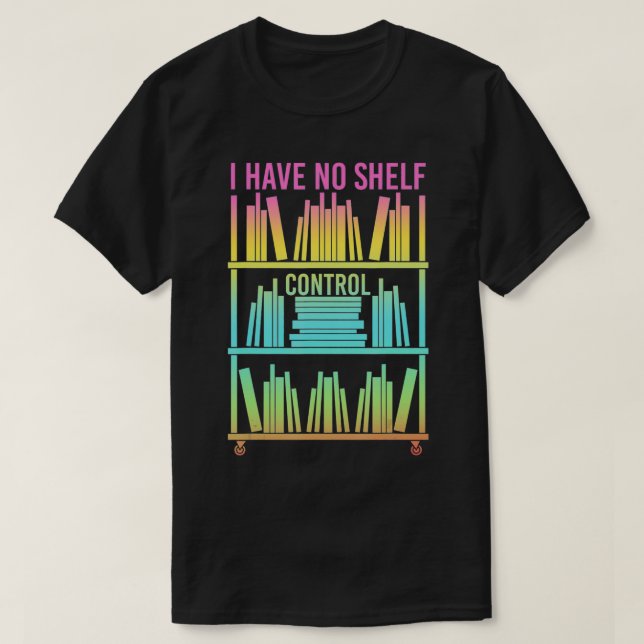 Funny Bookworm Gift Book Nerd Librarian Hobby Read T-Shirt (Design Front)