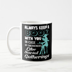 Funny Bookworm gifts Cute book lover clothing gift Coffee Mug