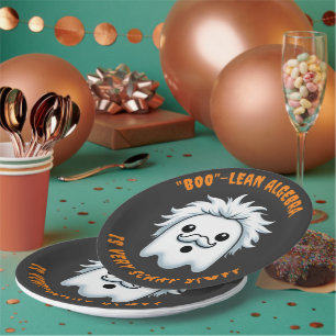 Funny Boolean Algebra is Very Scary Stuff Paper Plate