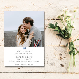 Funny Booze Bad Dance Moves Wedding Photo Save The Date