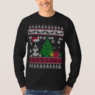 Funny Border Collie Christmas Ugly Sweater Dog Lov